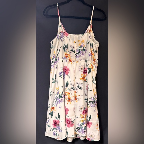 Floral Dex Mini Dress Excellent condition size Large - Picture 4 of 8